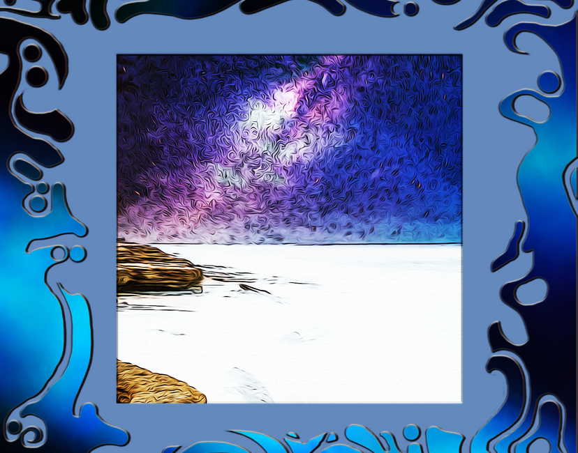 Nft Milkyway on the Rocks