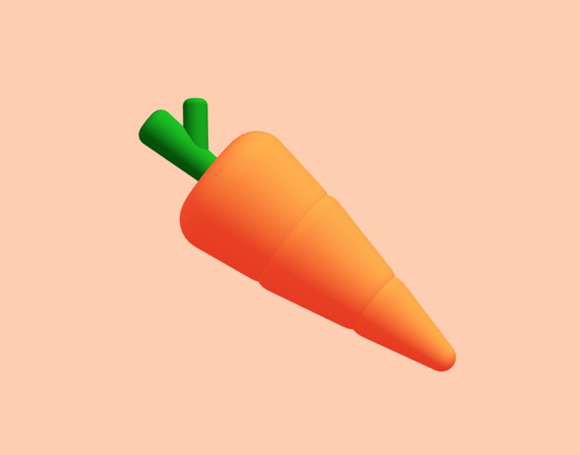 Nft 3D Carrot 