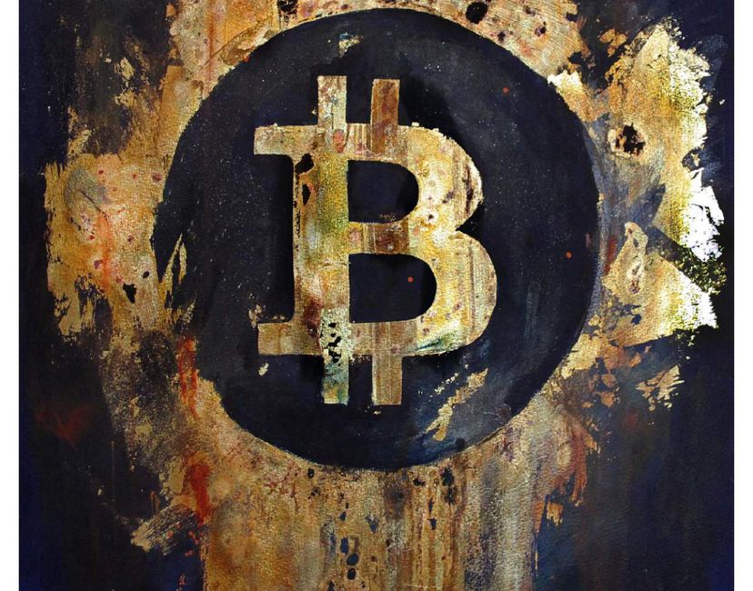 Nft Bitcoin Abstract