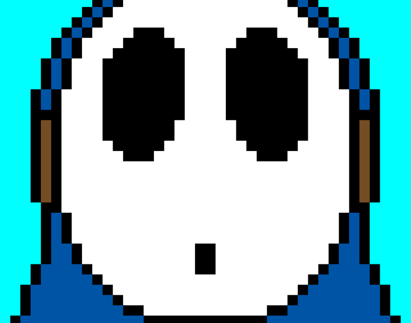 Nft Blue Shy Guy