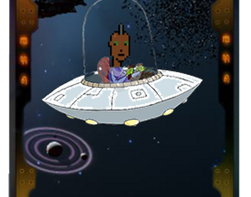 Nft Crypto Alien Punk # 2
