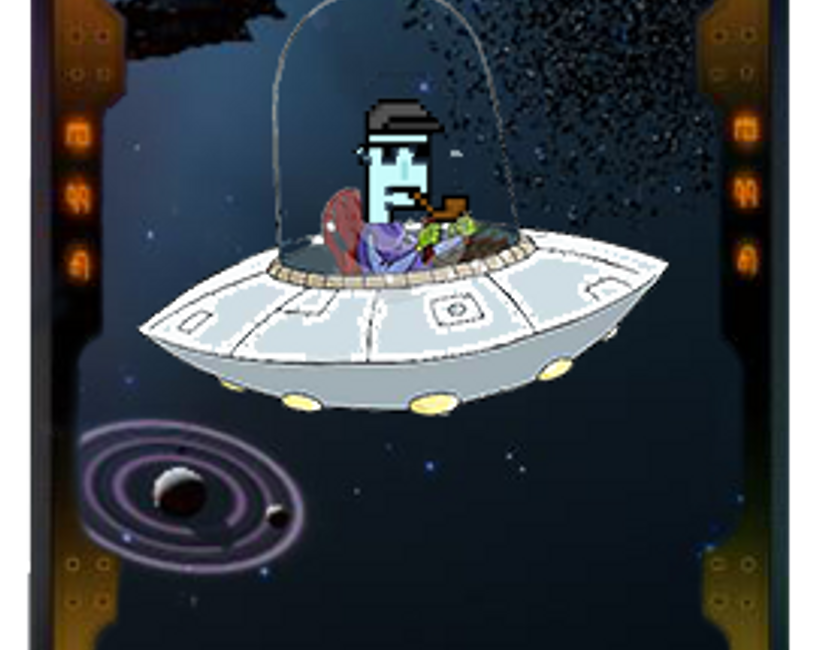 Nft Crypto Alien Punk # 8