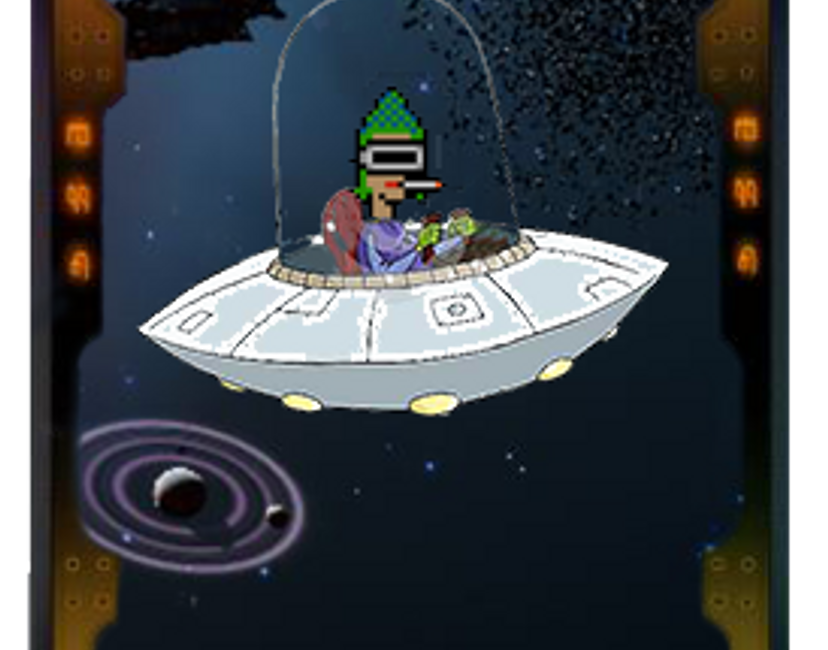 Nft Crypto Alien Punk # 9