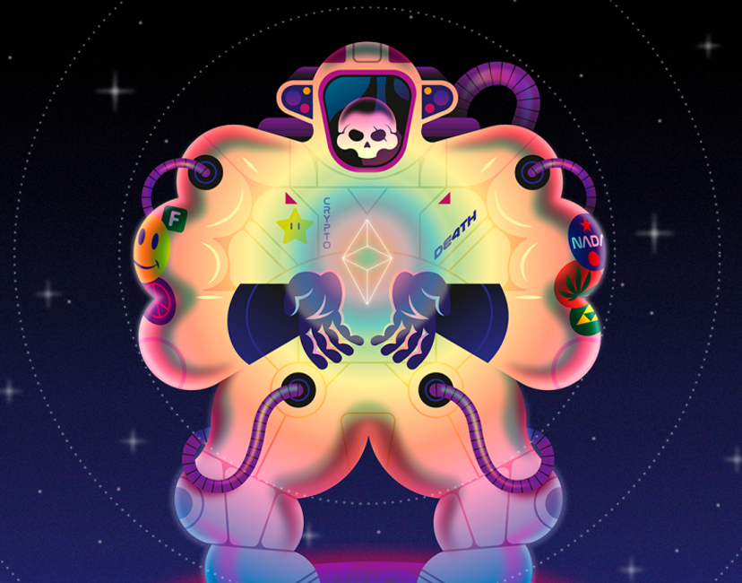 Nft DEATH, CRYPTO&MACHINE