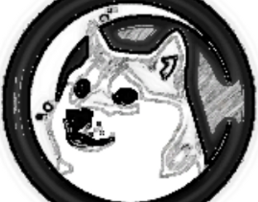 Nft Doge B&W
