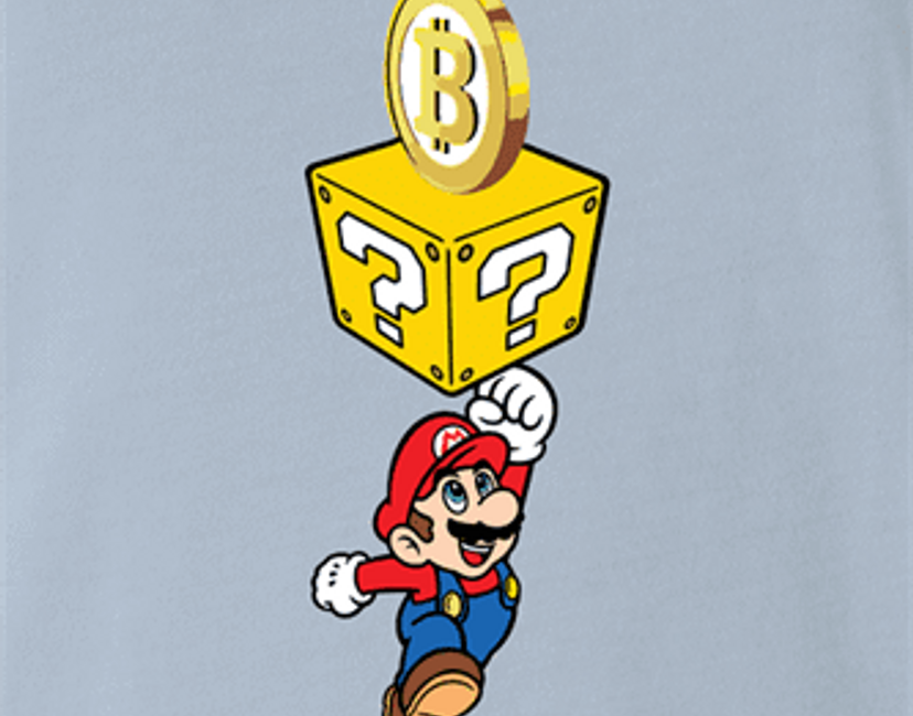 Nft Mario bitcoin 