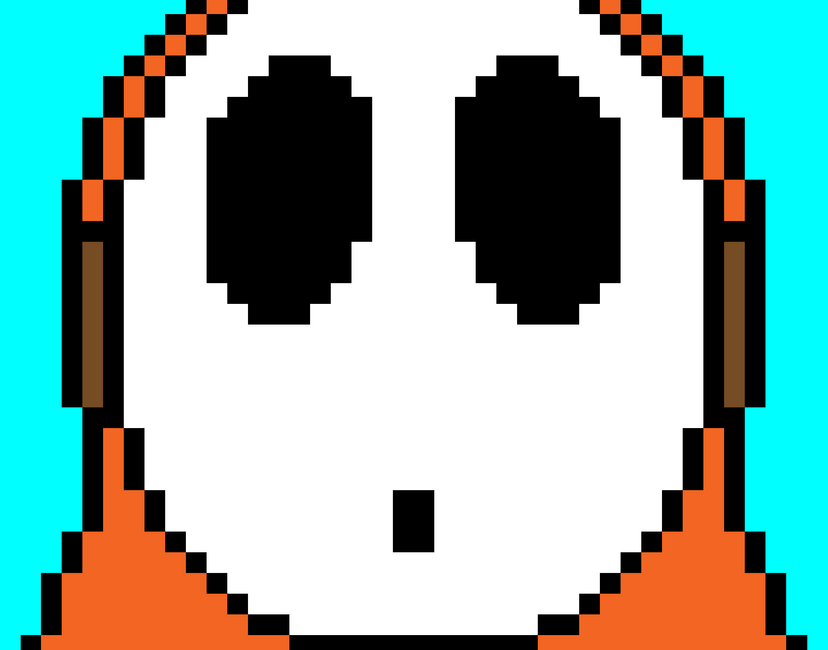 Nft Orange Shy Guy