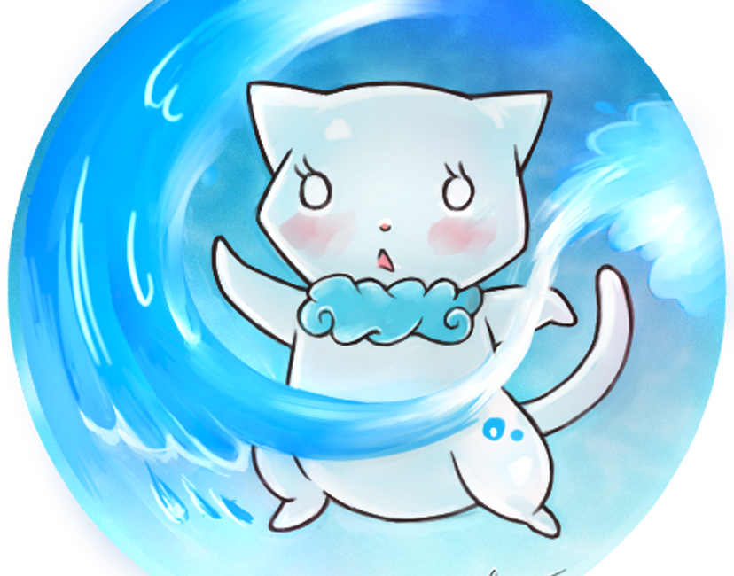 Nft 💧Water Bending Nyan 💧