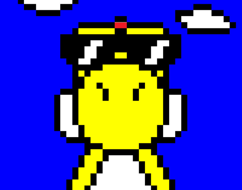 Nft Yellow Cool Yoshi