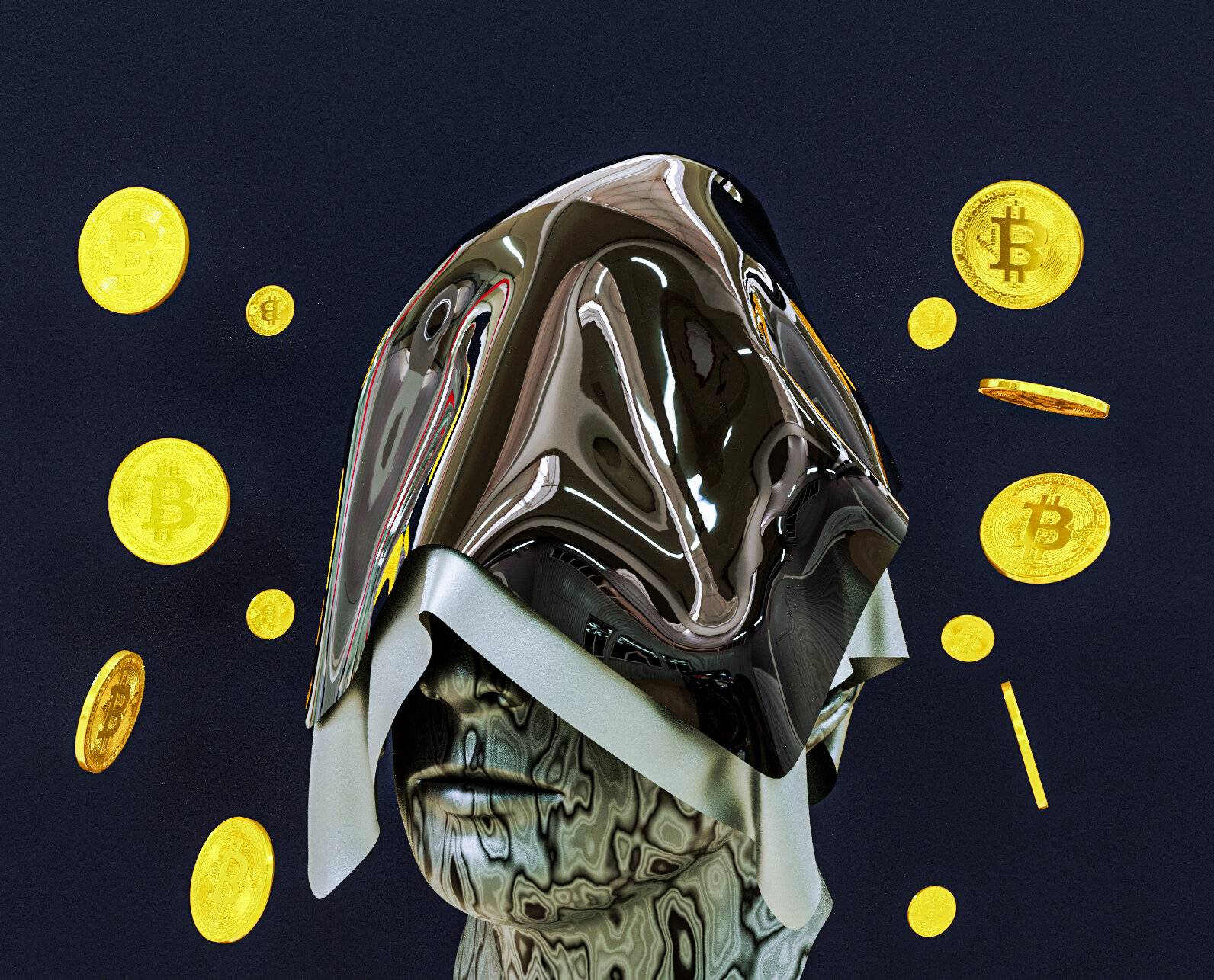 Anonymous crypto Head #BTC | NFT Collection | Airnfts