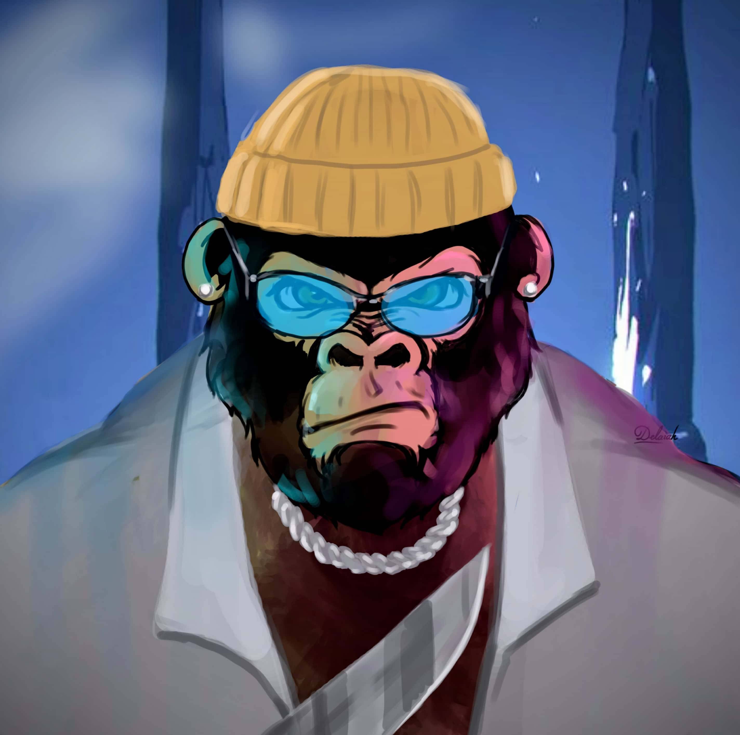 Crypto Gorilla #09 | NFT Collection | Airnfts